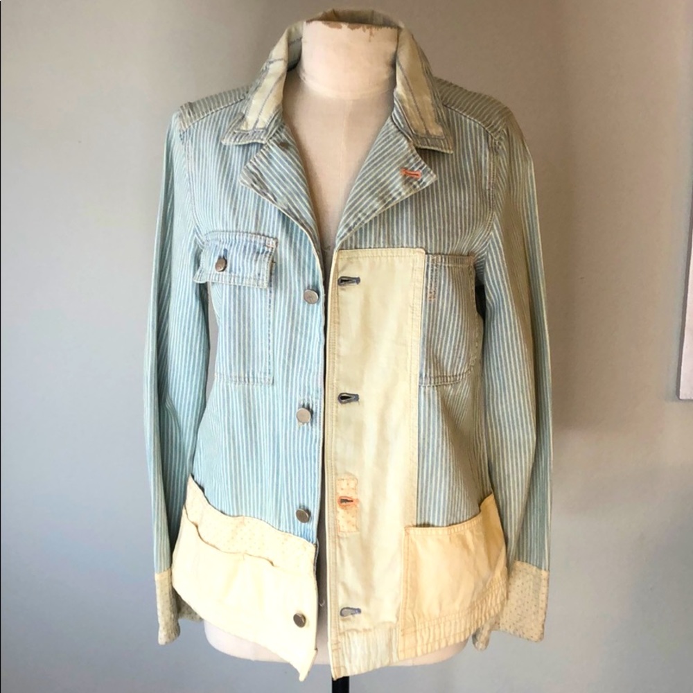 Holding Horses Anthropologie Denim Jacket